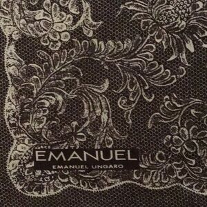 Emmanuel Ungaro Floral 100% Silk Square Scarf